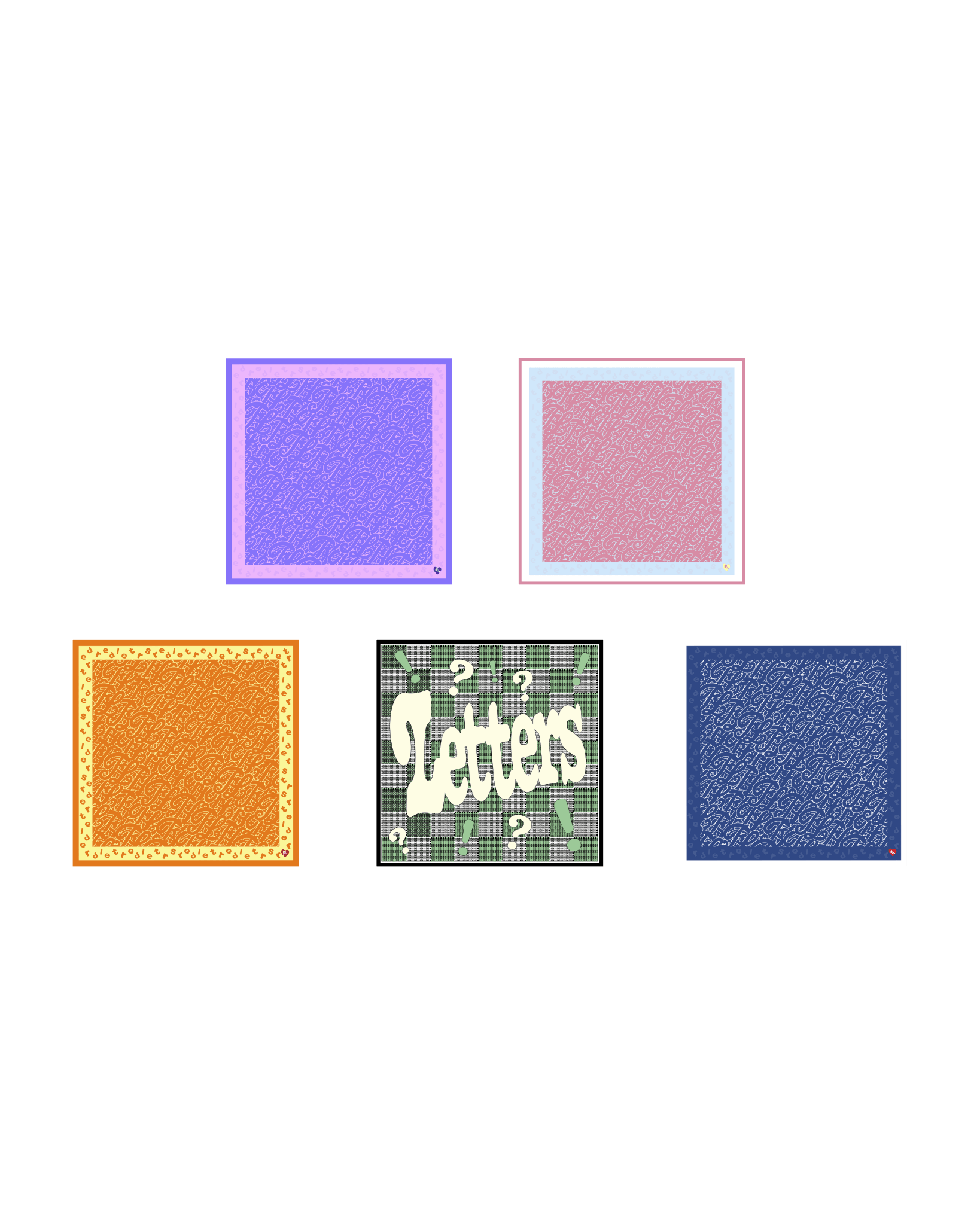 Accent Set | 5 - Pack by Red Letters