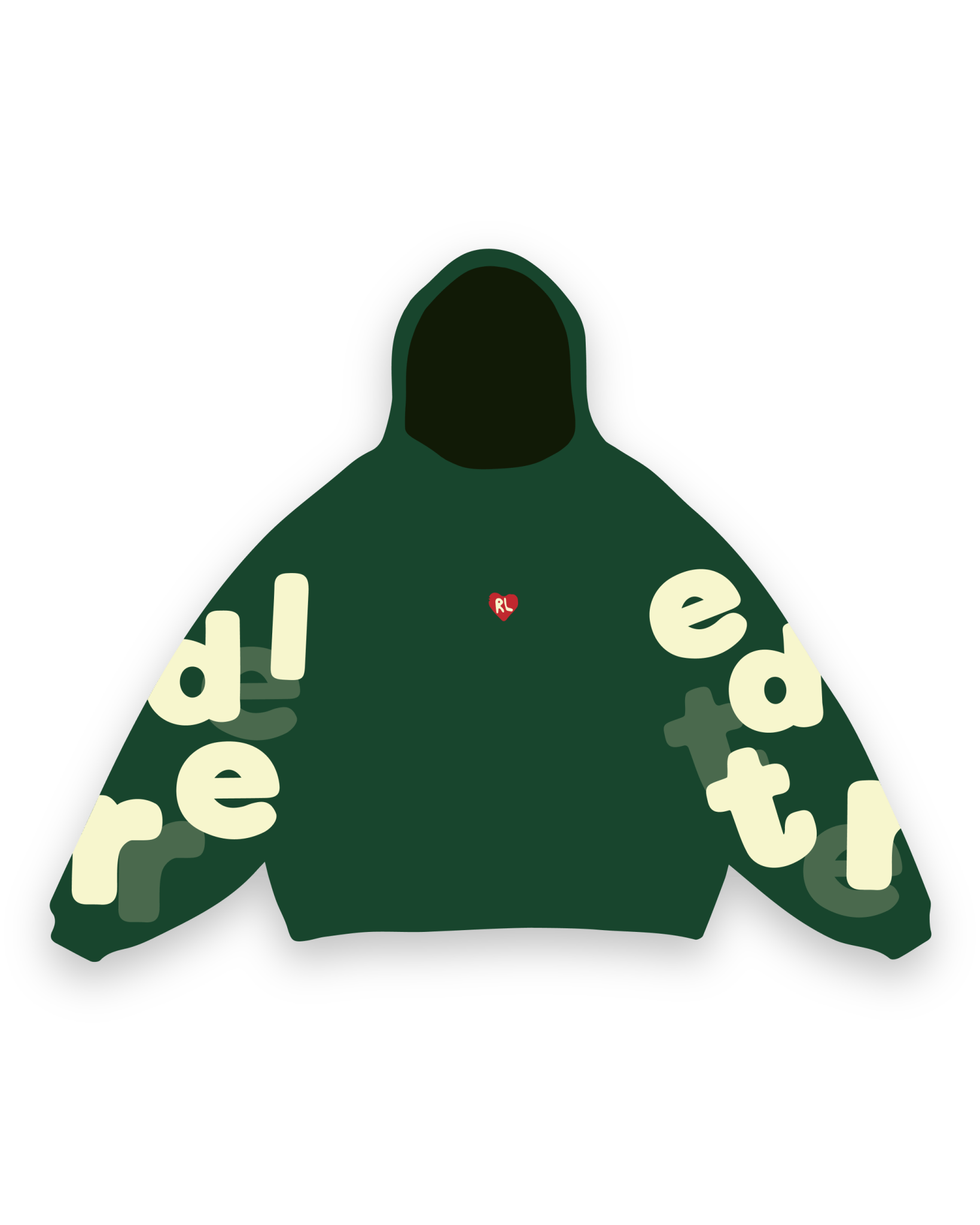 Copy Me Scattered Hoodie by Red Letters