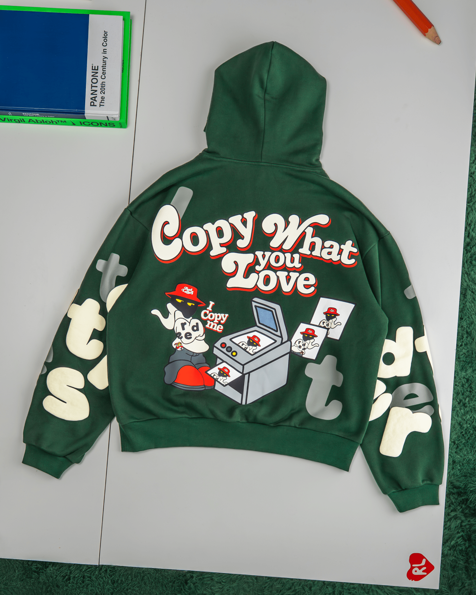 Copy Me Scattered Hoodie by Red Letters