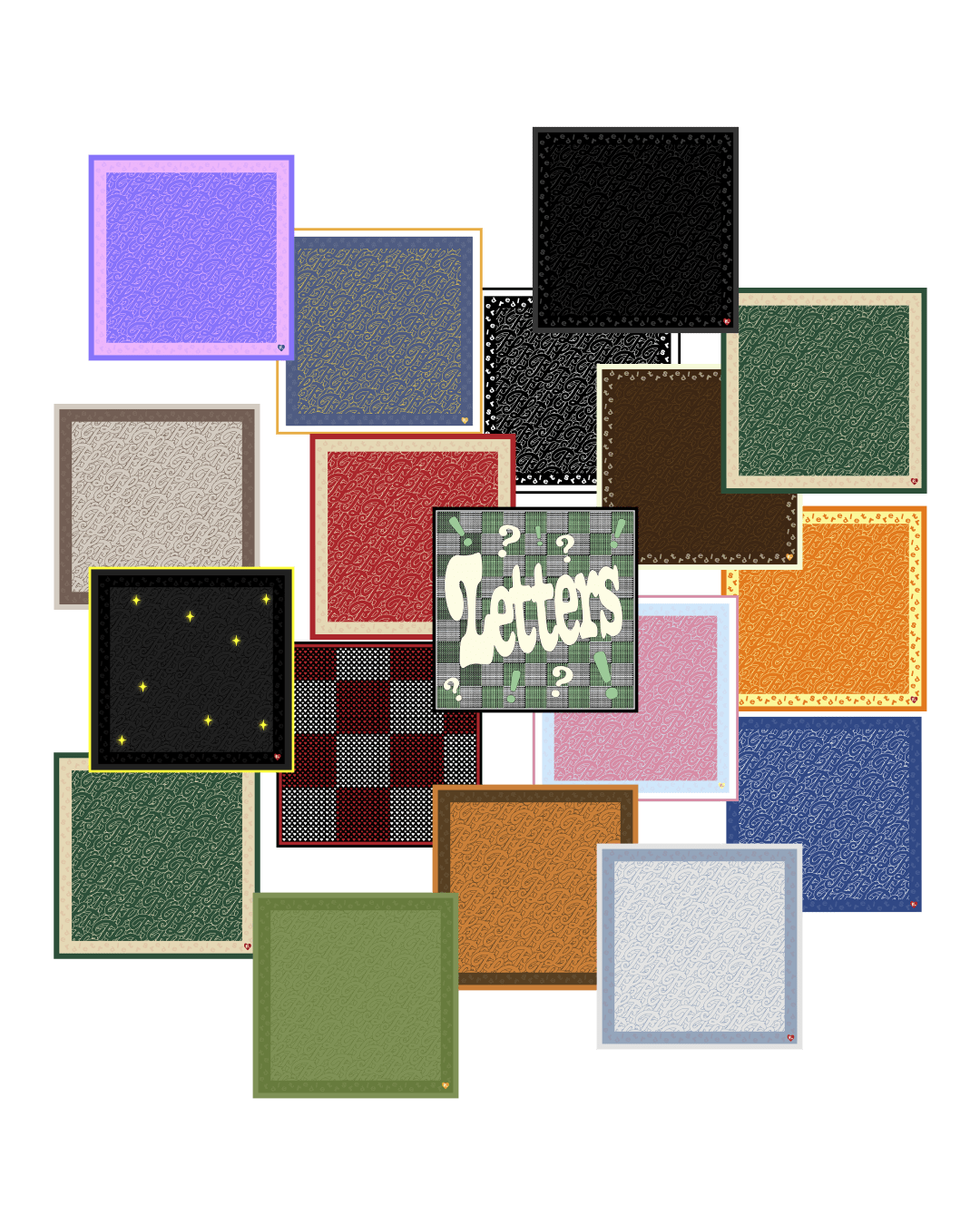 Mystery Bandana by Red Letters