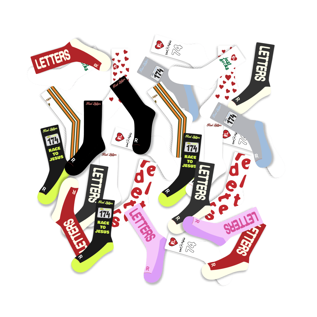 Mystery Socks by Red Letters