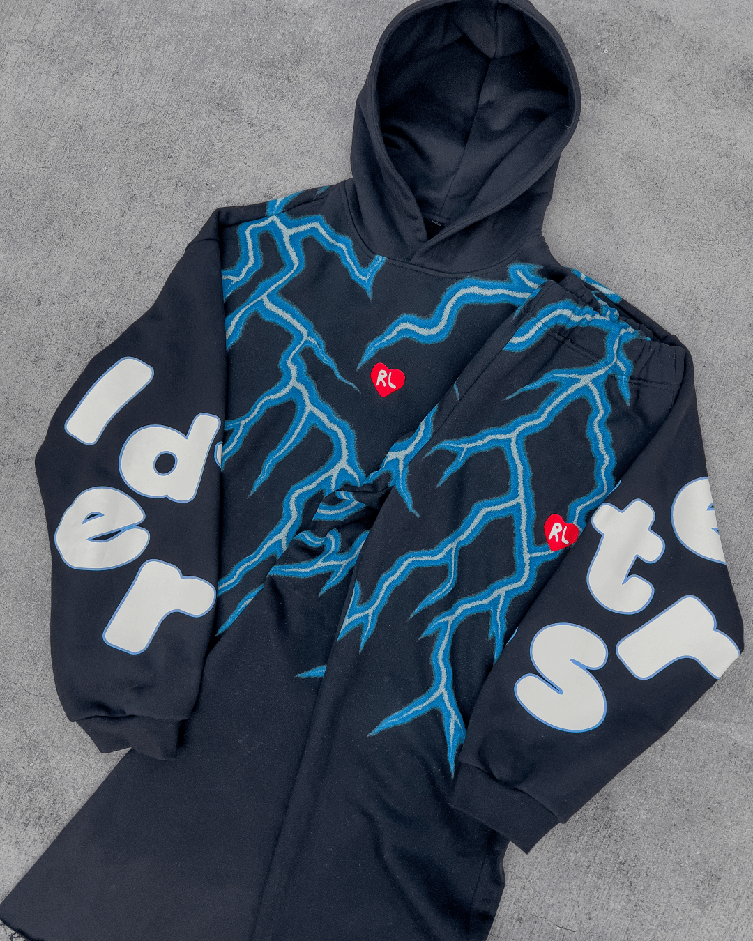 Race to Jesus V2 Scattered Hoodie by Red Letters