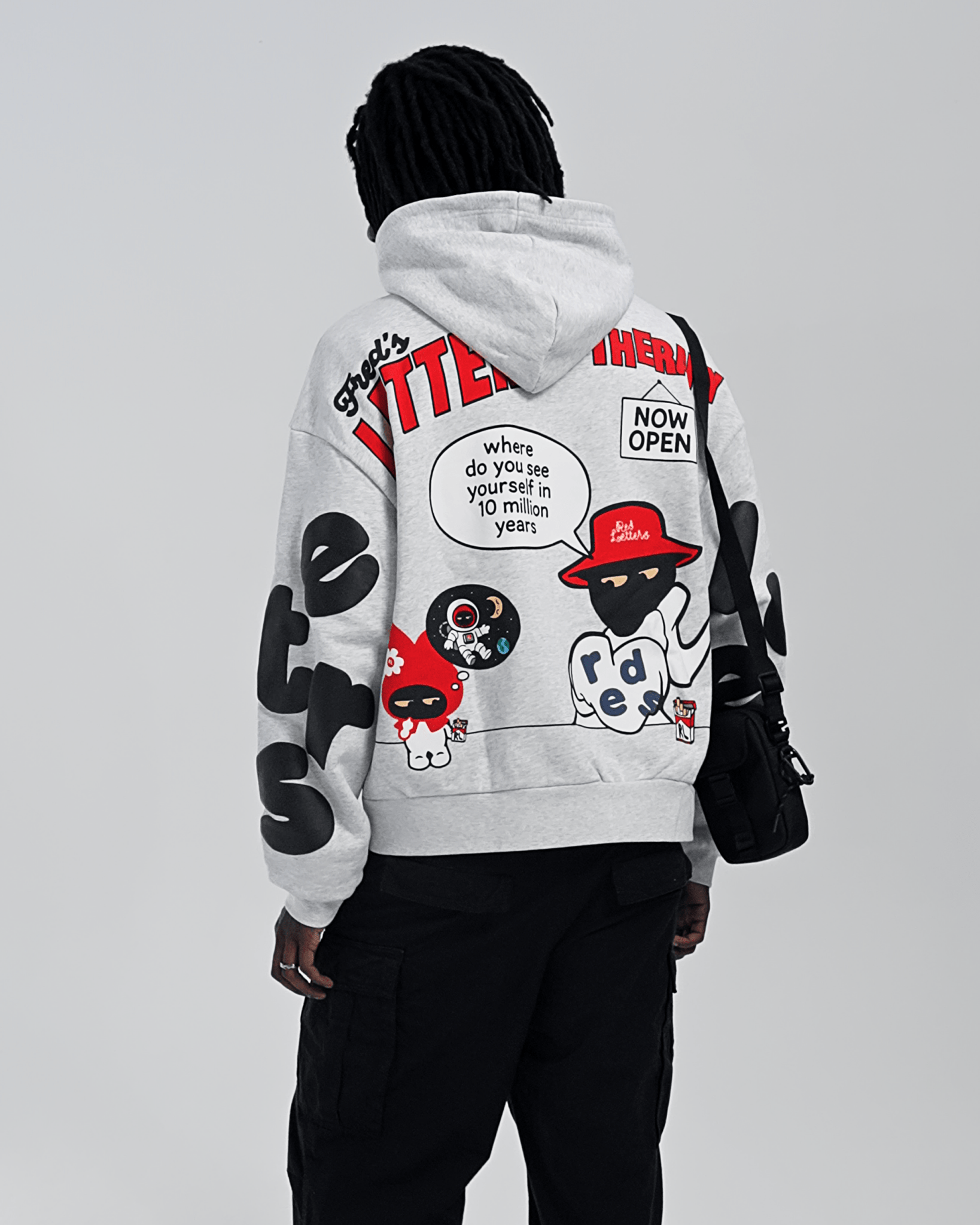 Therapy Scattered Hoodie by Red Letters