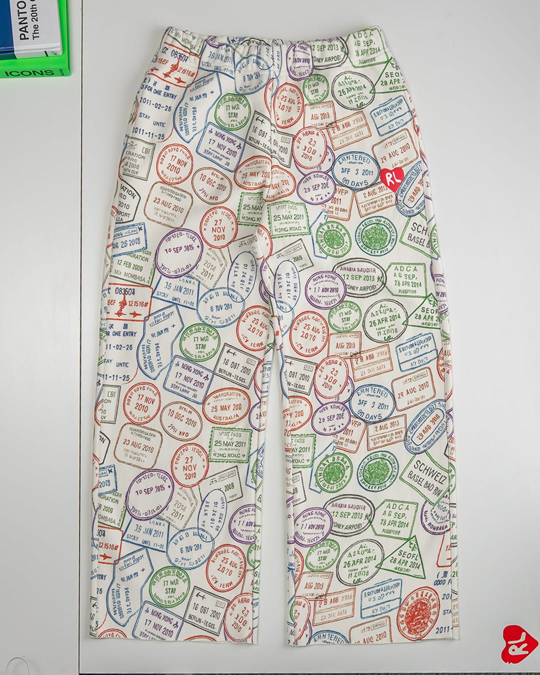 Where U Are Set by Red Letters