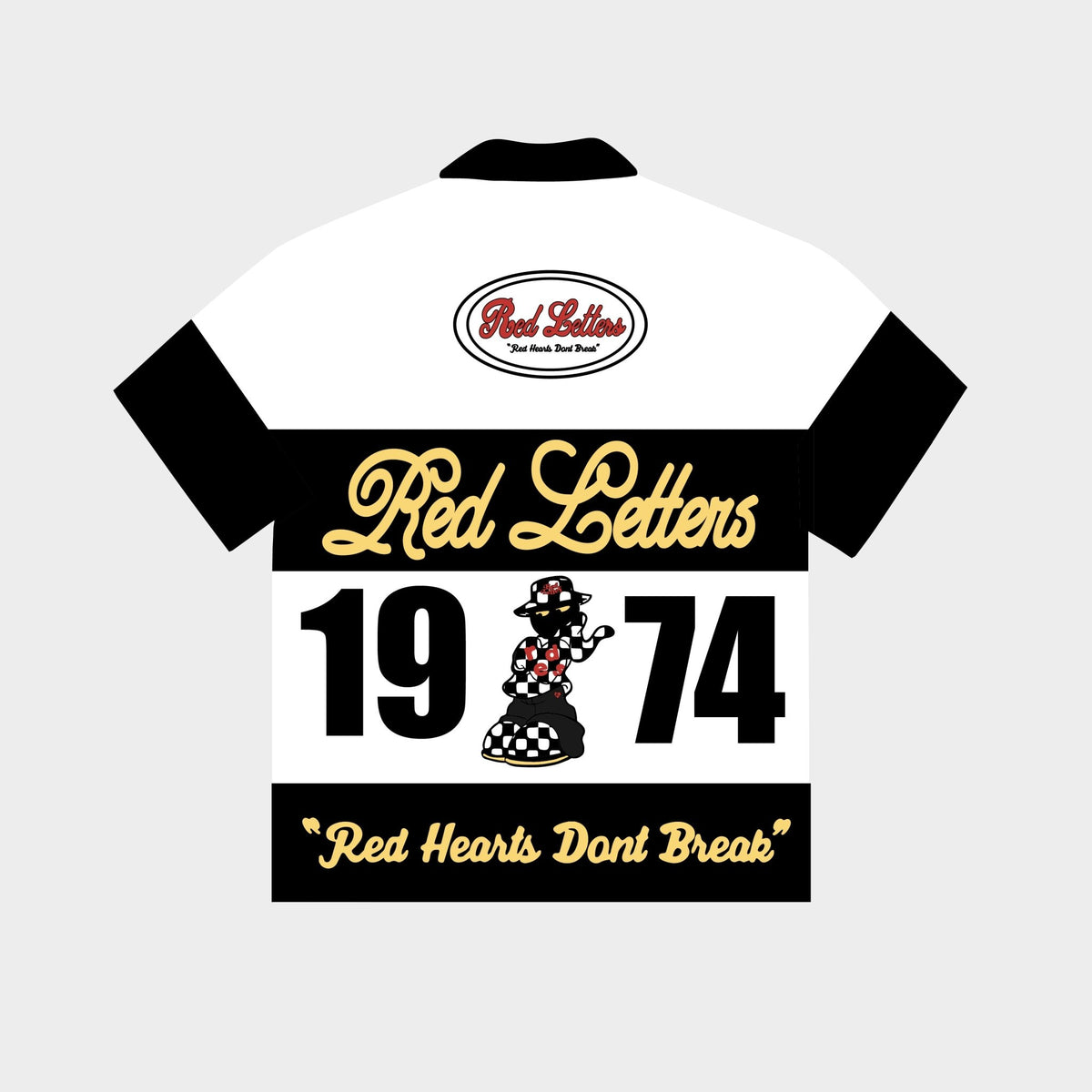 Fred Racing Shirt - RED LETTERS