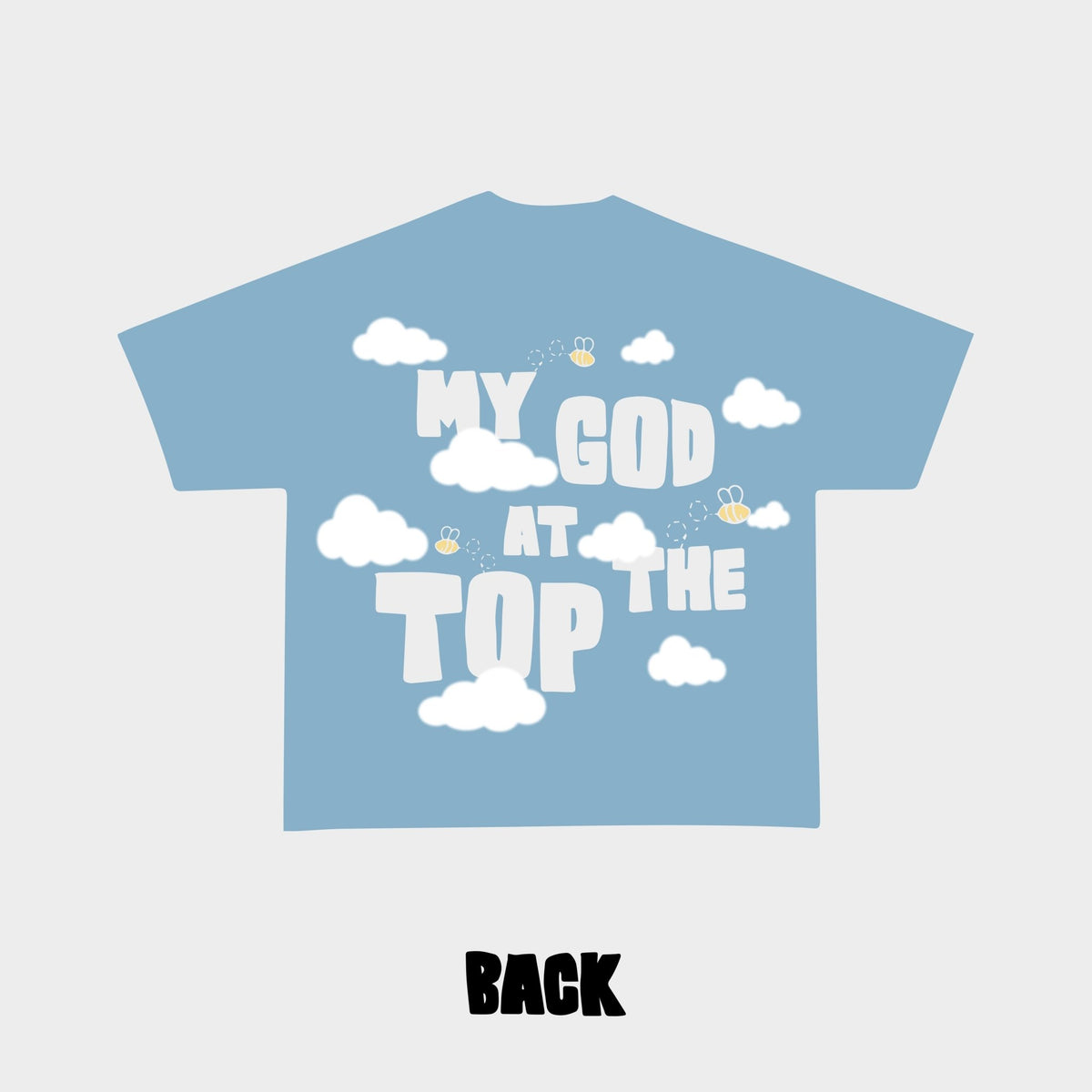 &quot;God At The Top&quot; Tee - RED LETTERS