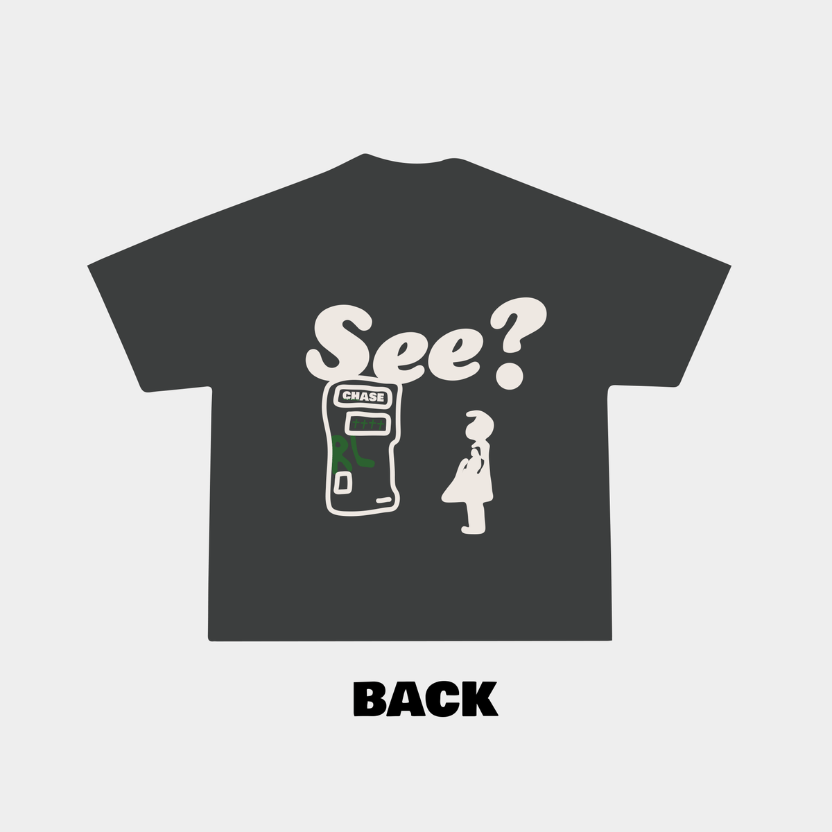 I&#39;ll Be at The Bank Tee - RED LETTERS