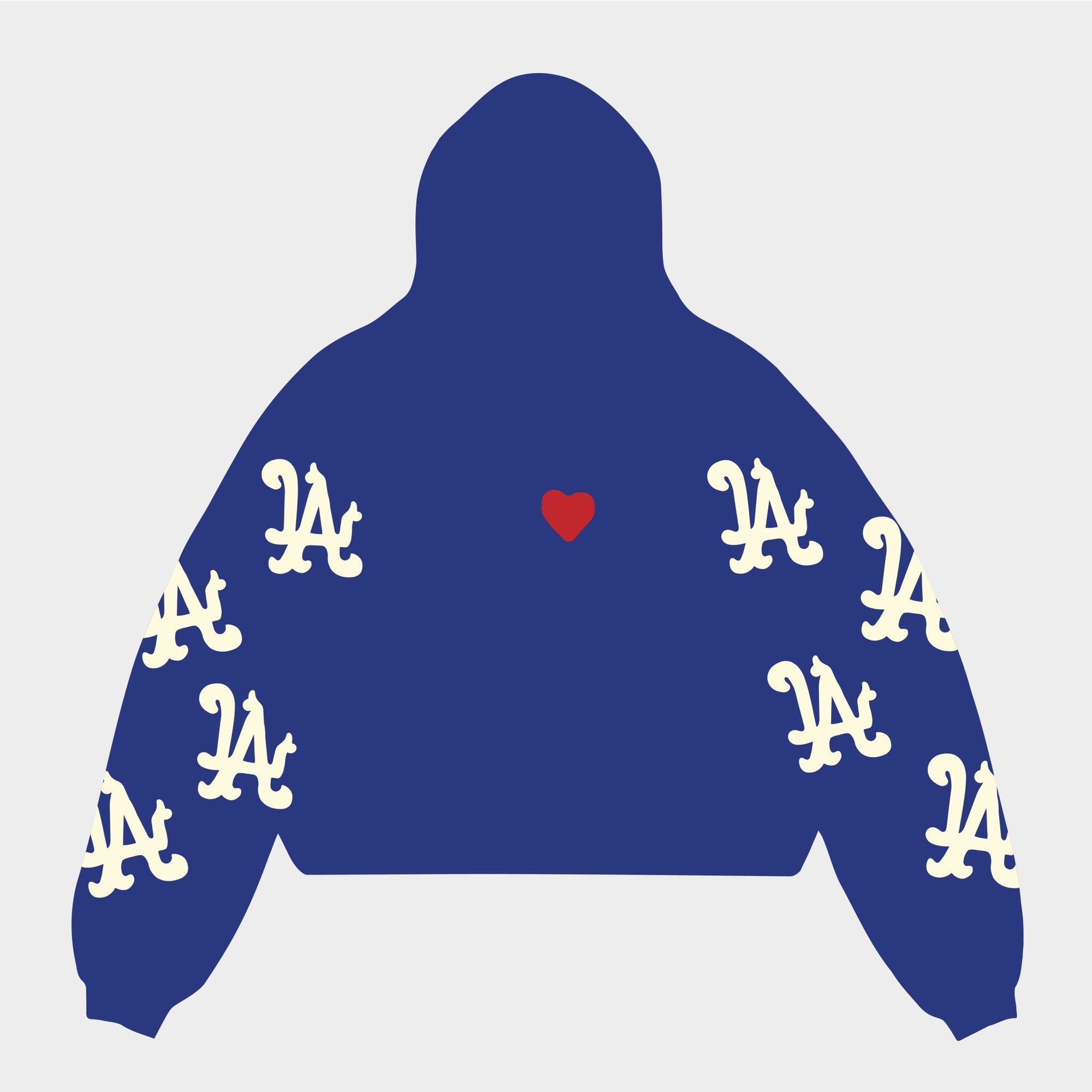 "Not LA" Scattered Hoodie [Pre-Order] - RED LETTERS