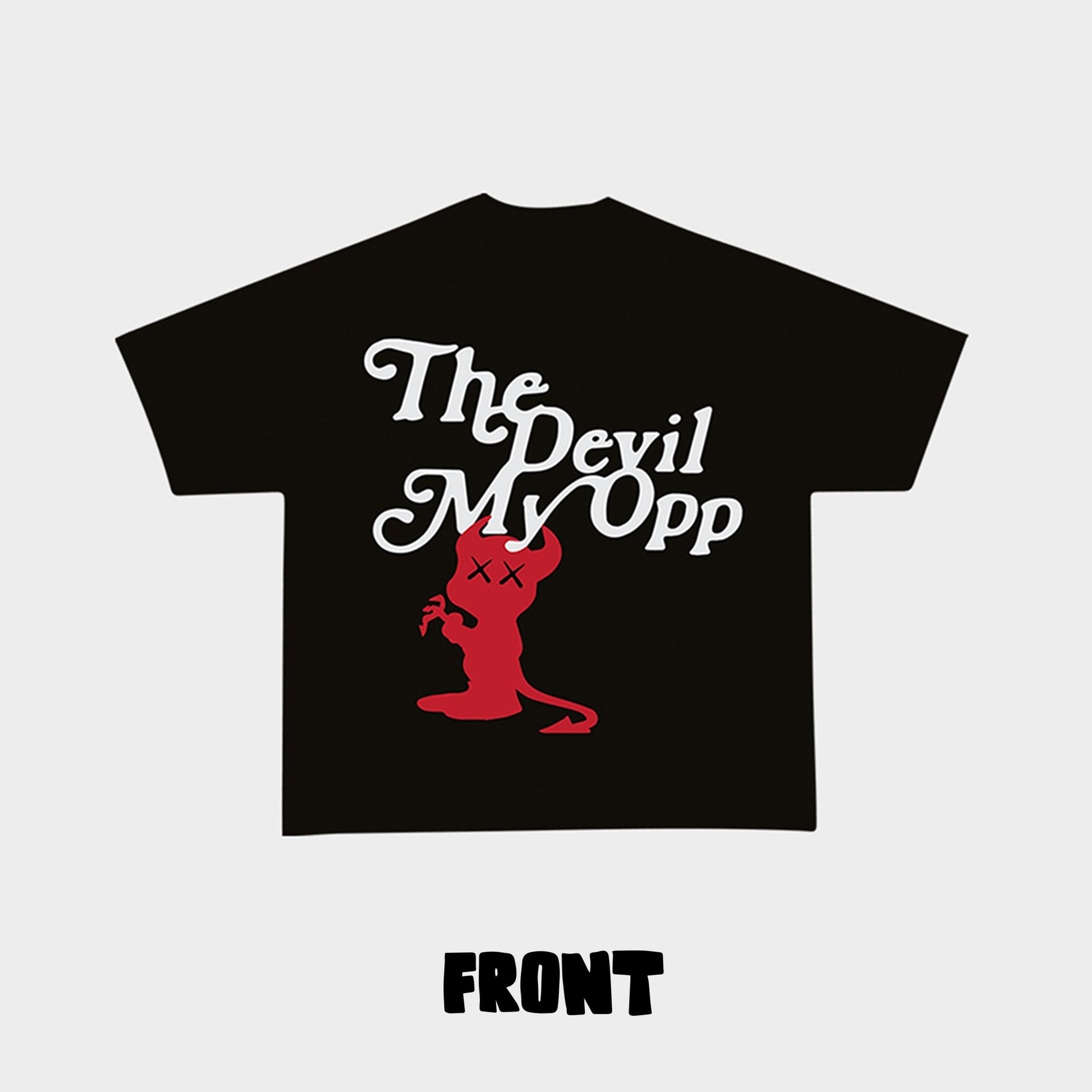 The Devil My Opp Tee - RED LETTERS