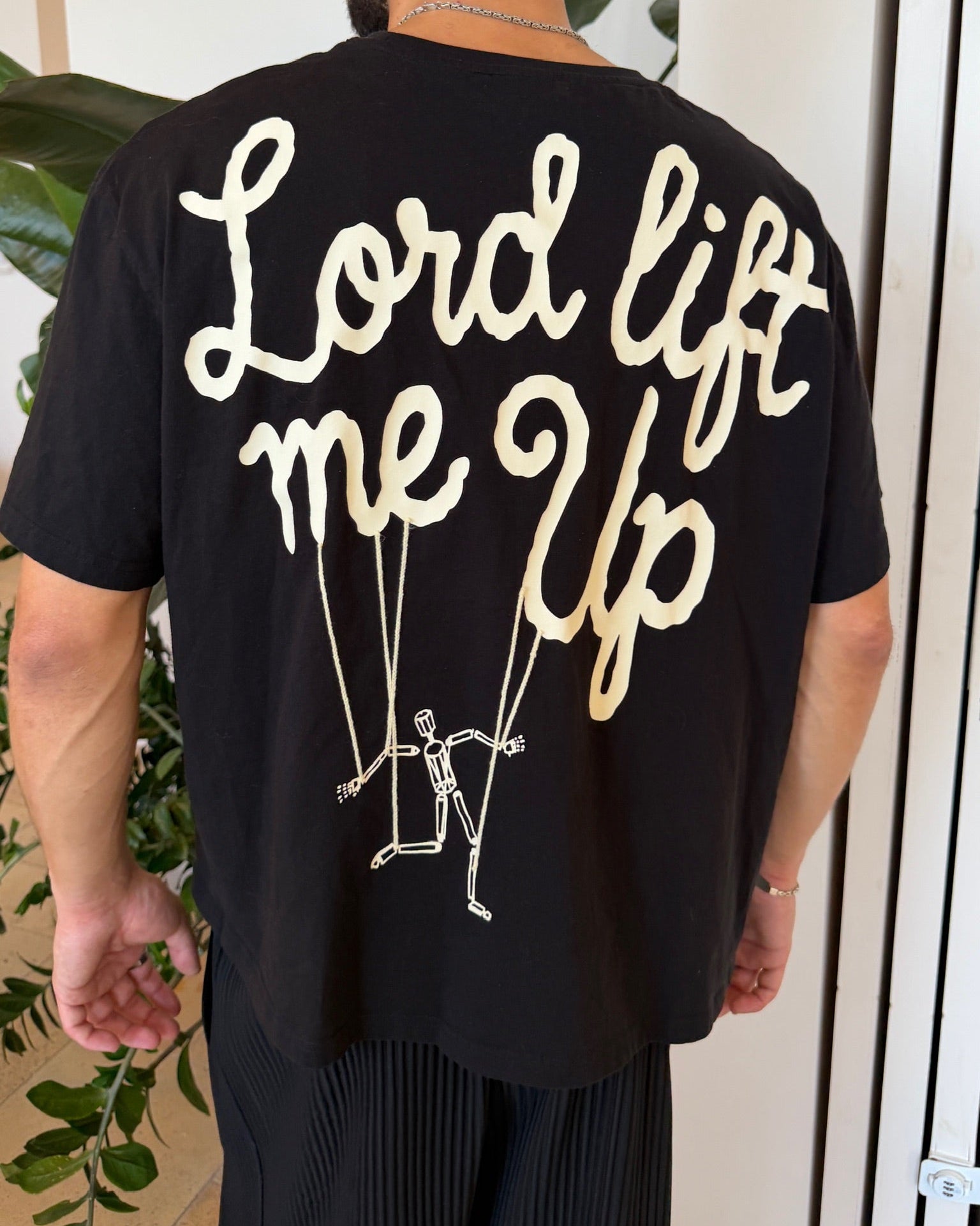 Lord Lift Me Up Rope Tee - Black