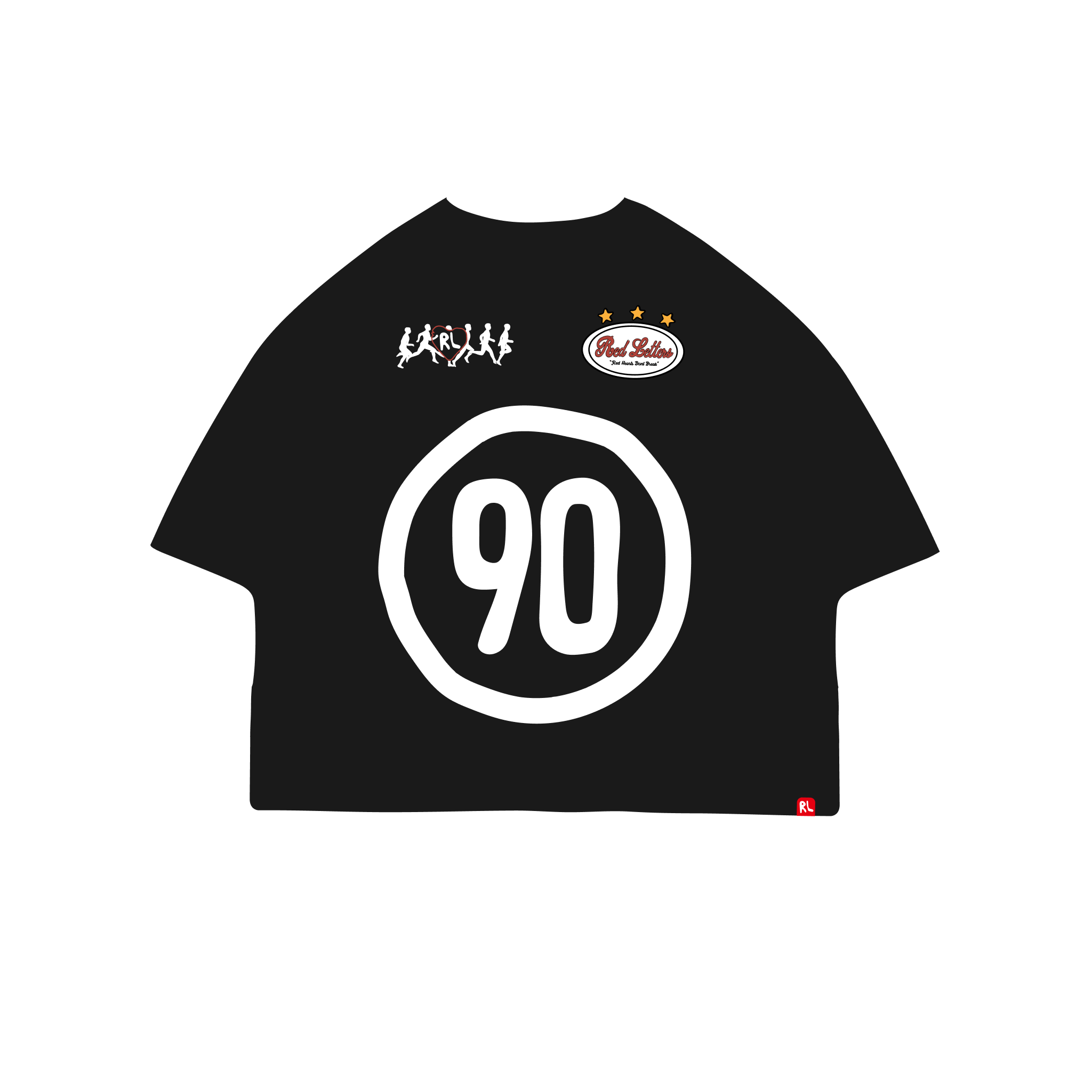 90 Run Club Thermal Layer Shirt by Red Letters