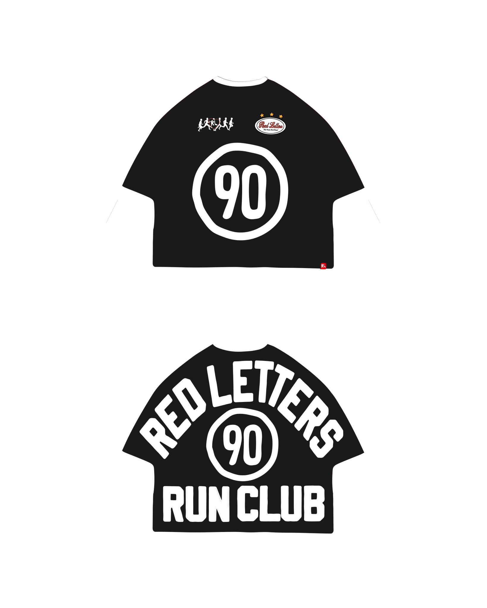 90 Run Club Thermal Layer Shirt by Red Letters