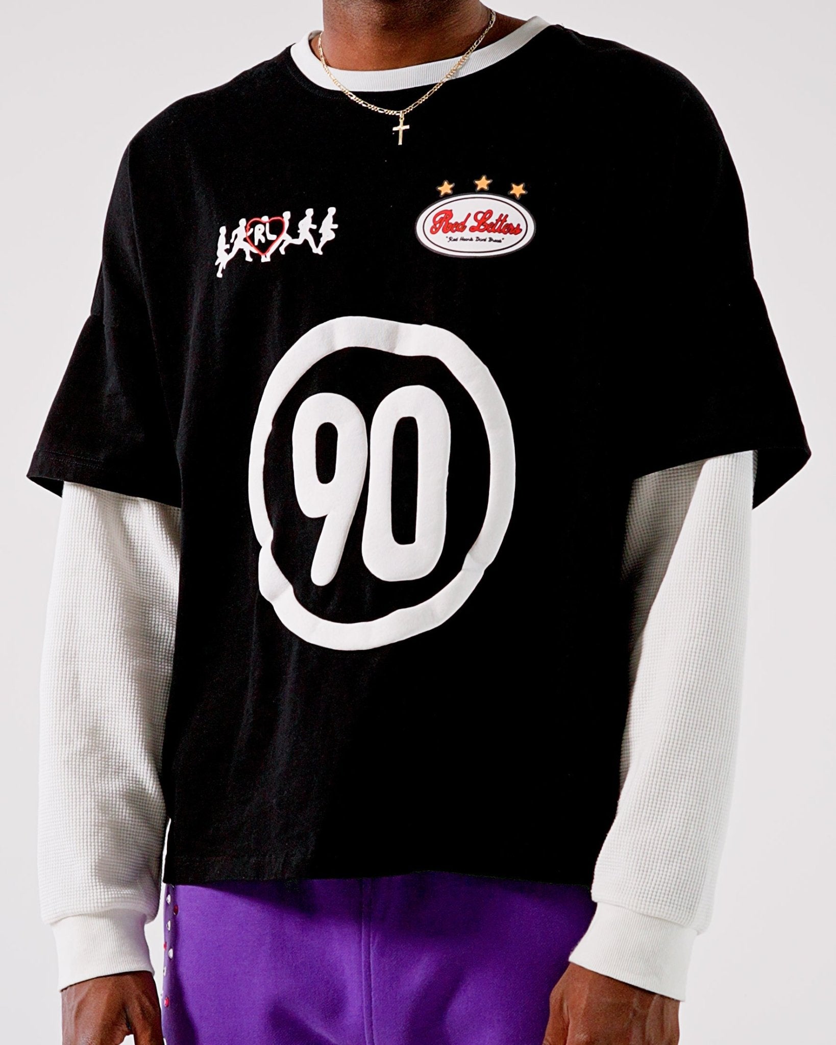 90 Run Club Thermal Layer Shirt by Red Letters