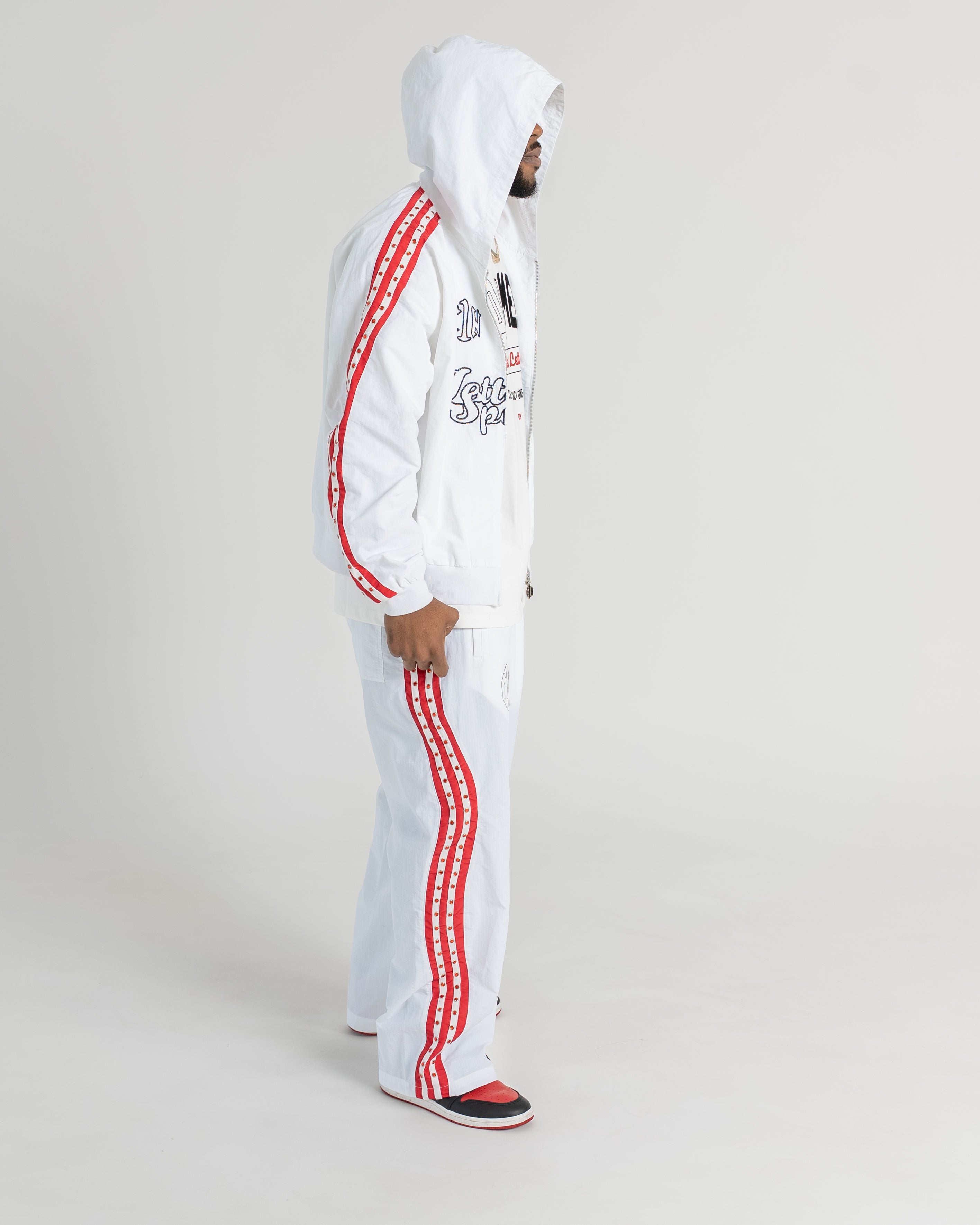 C1N x RL Zip Up - White