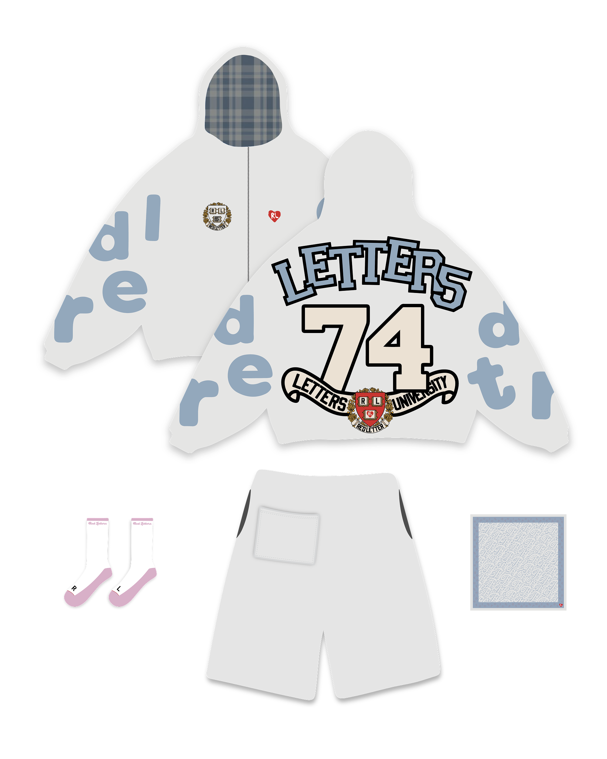 RL Uni Scattered Set V4 - Heather