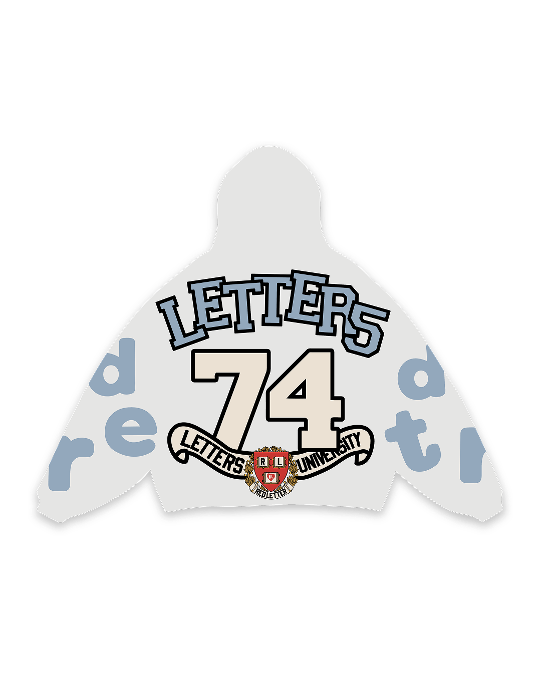 RL Uni Scattered Zip Up - Heather