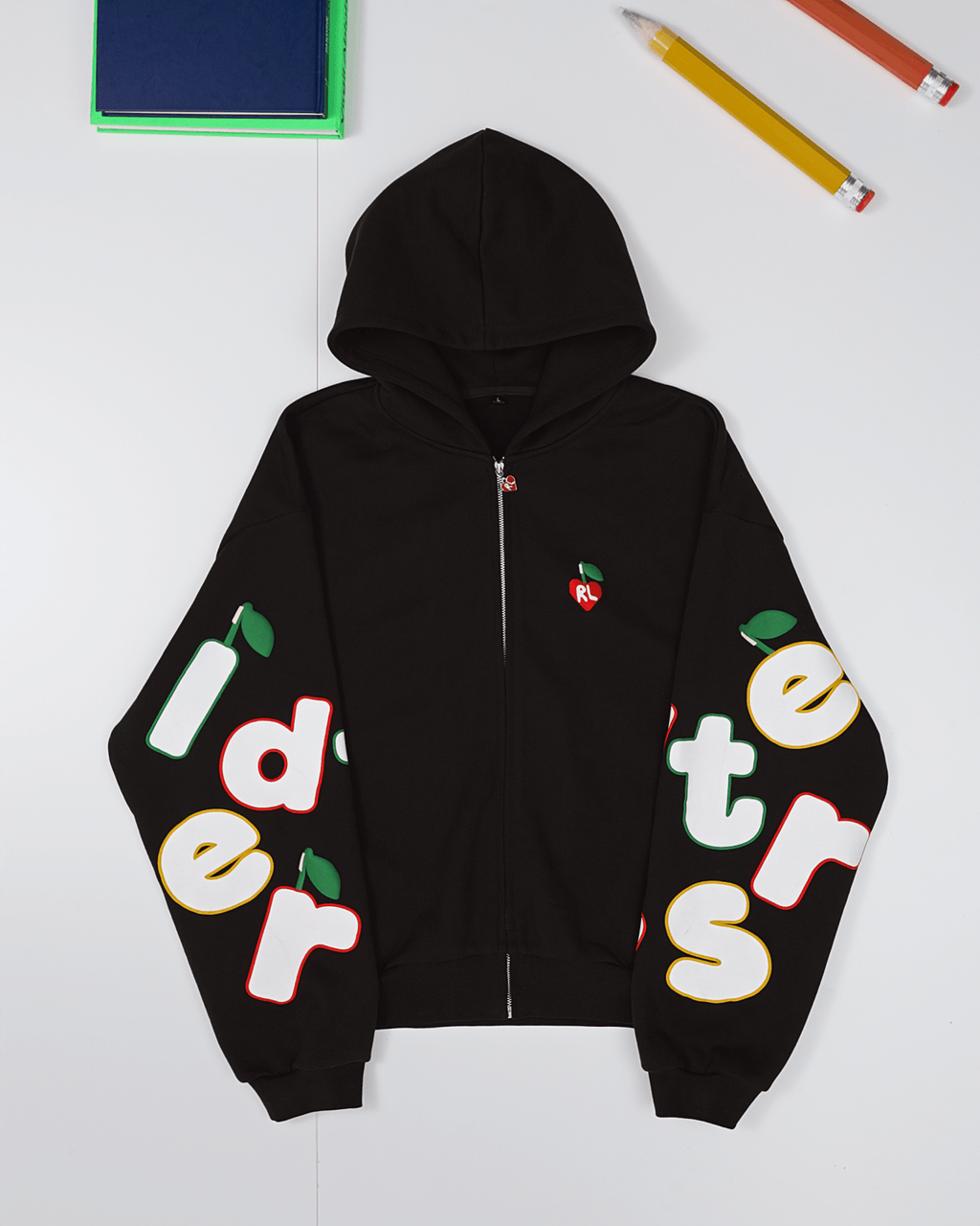 Ask Me About Jesus Scattered Zip Up by Red Letters