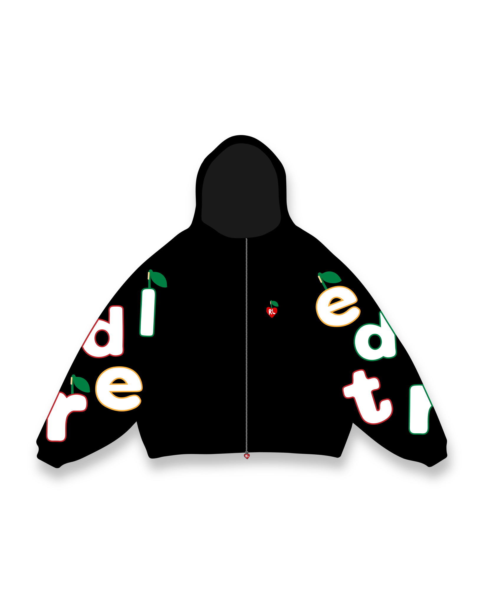 Ask Me About Jesus Scattered Zip Up by Red Letters