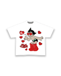 Astro Kiss Tee - Red Letters