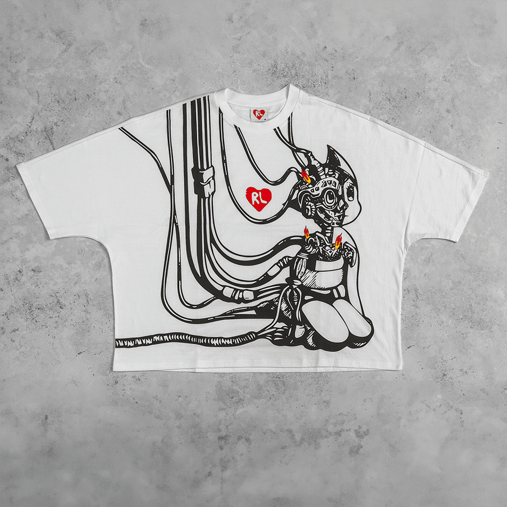Astro Rebuild Tee - Red Letters