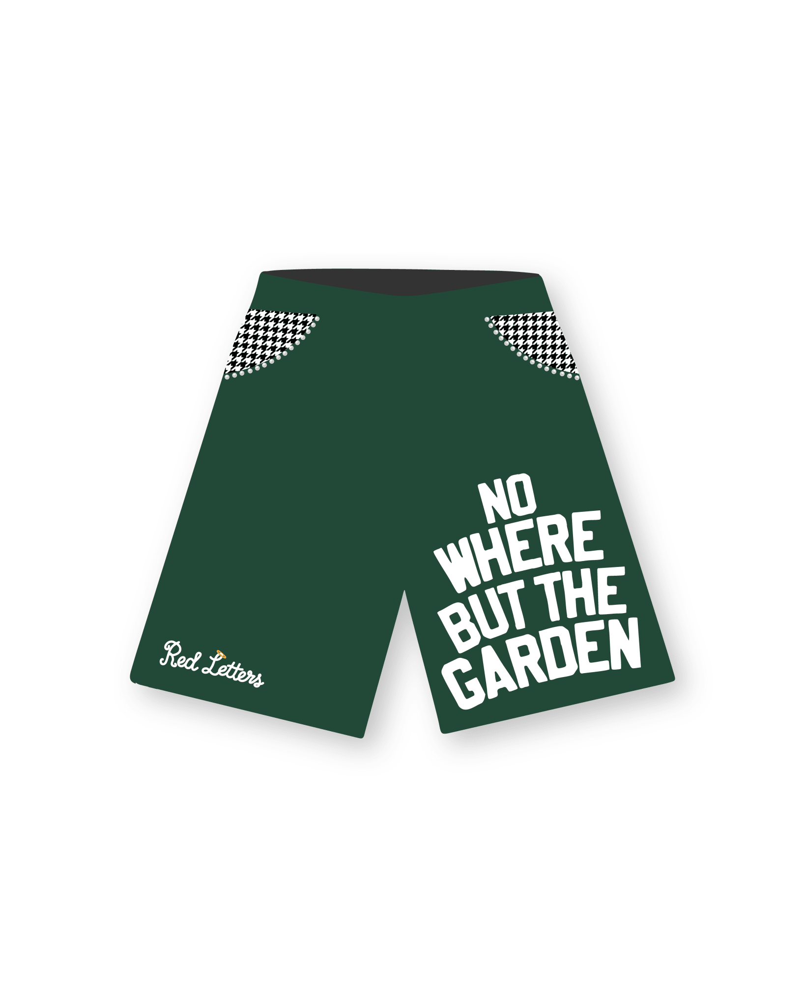 At The Garden French Terry Shorts by Red Letters