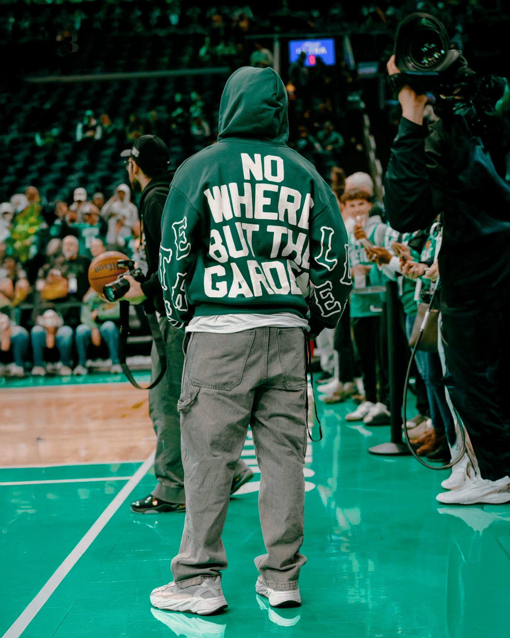 At The Garden Scattered Zip Up by Red Letters