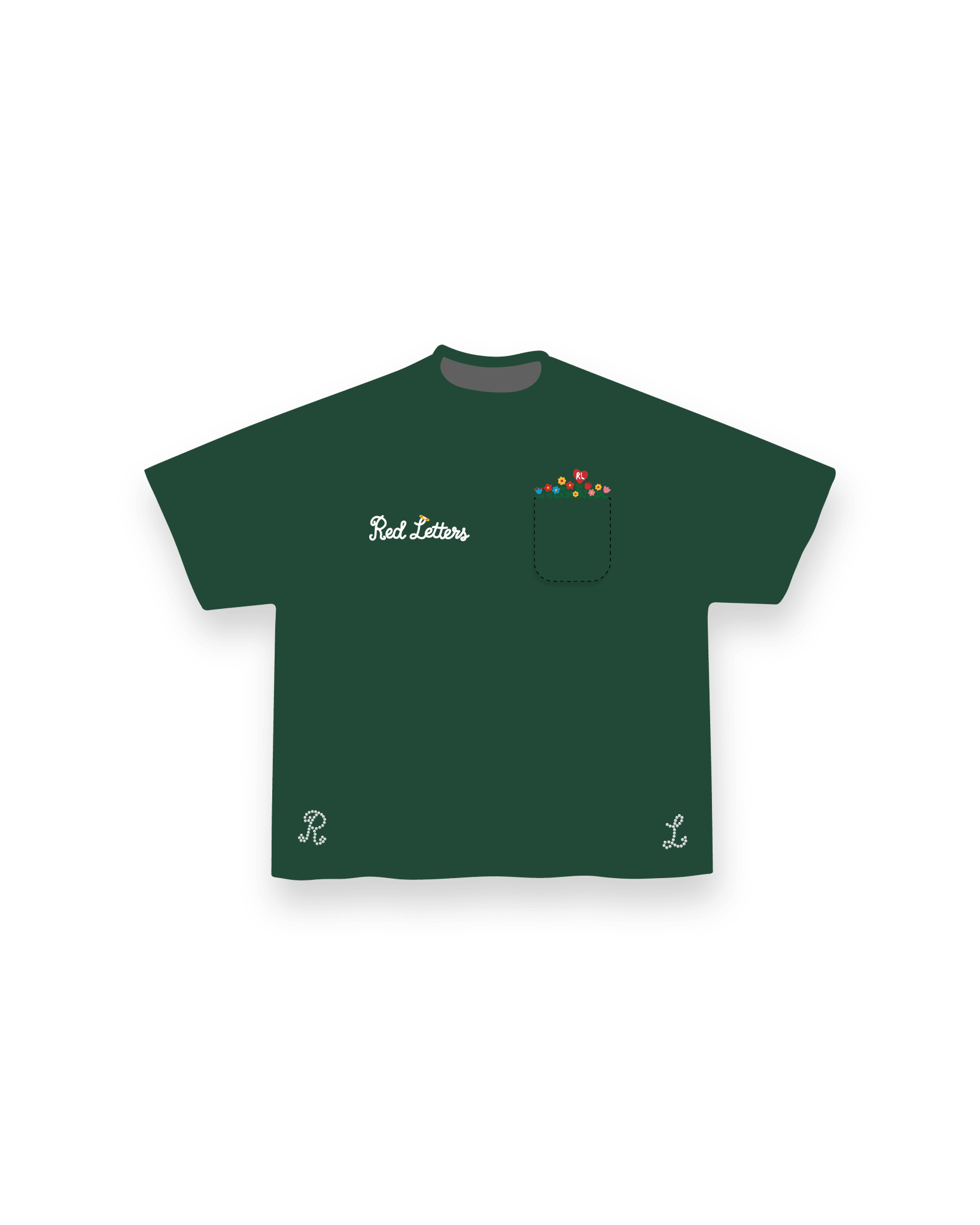 At The Garden Tee by Red Letters