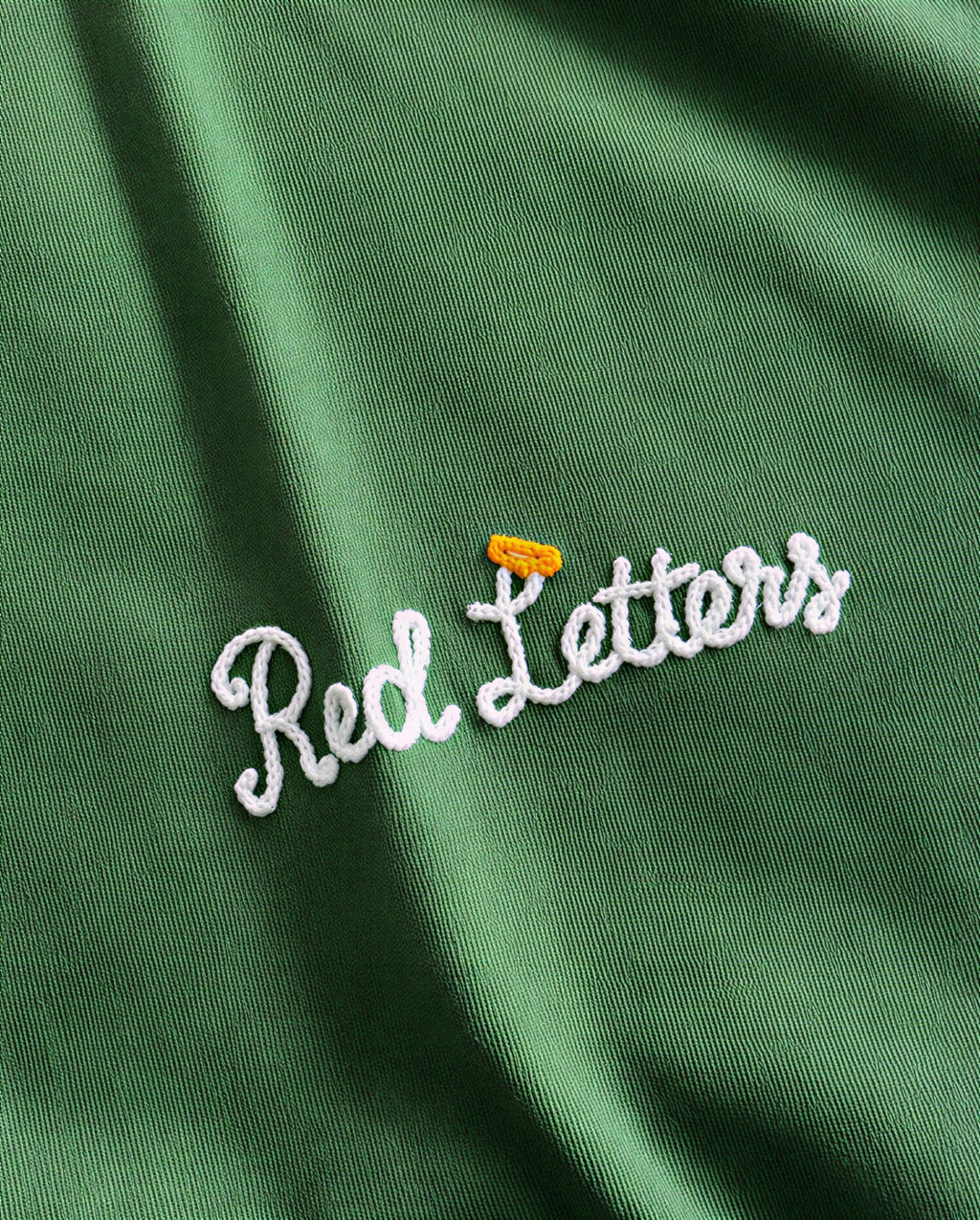 At The Garden Tee - Red Letters