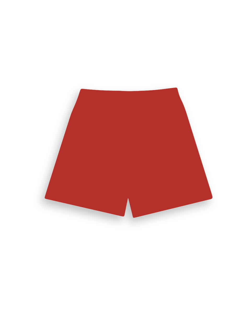 Big RL Mesh Shorts - Red Letters