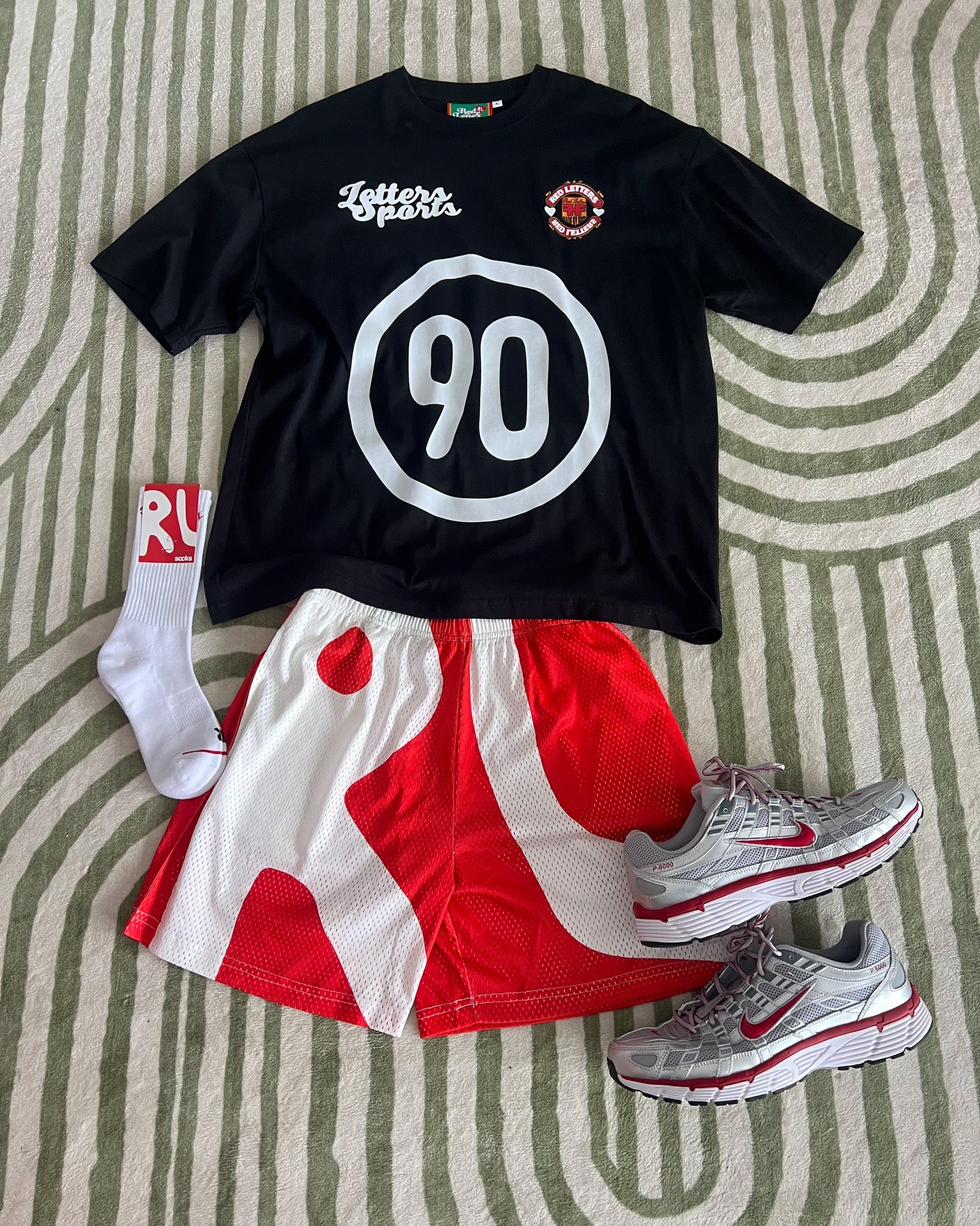 Big RL Mesh Shorts by Red Letters