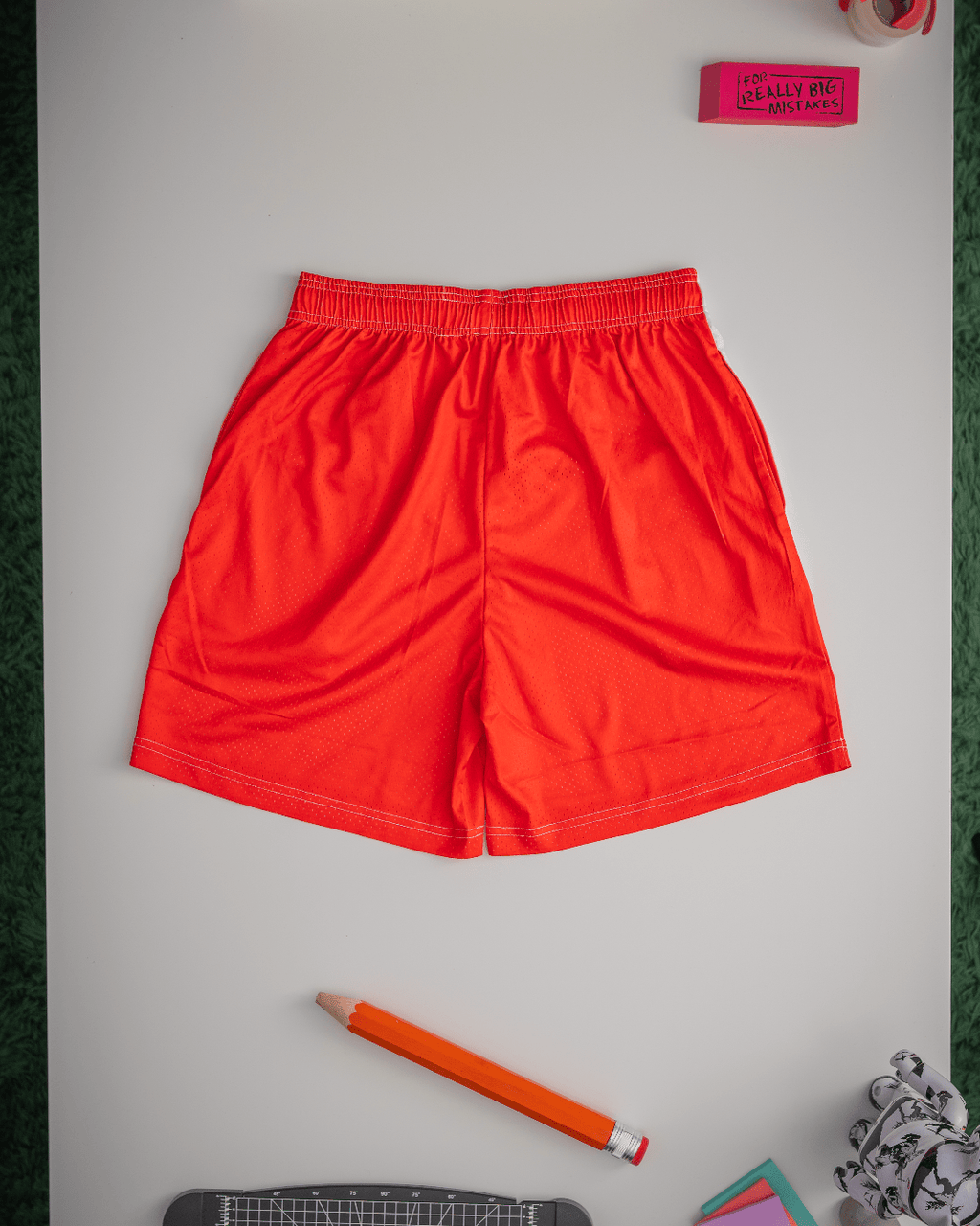 Big RL Mesh Shorts by Red Letters