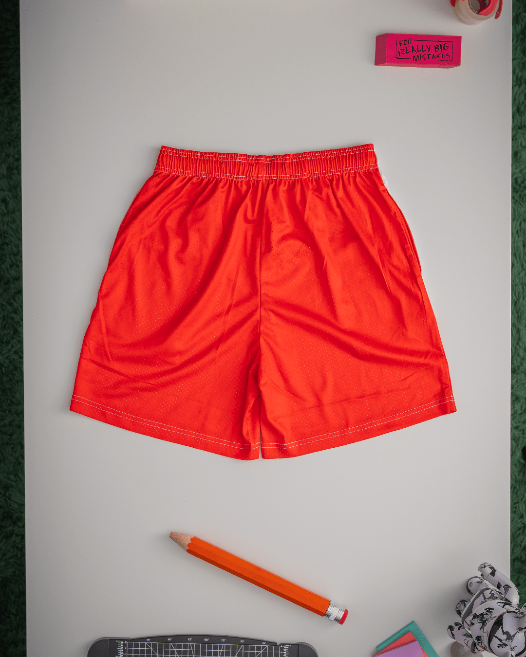 Big RL Mesh Shorts by Red Letters