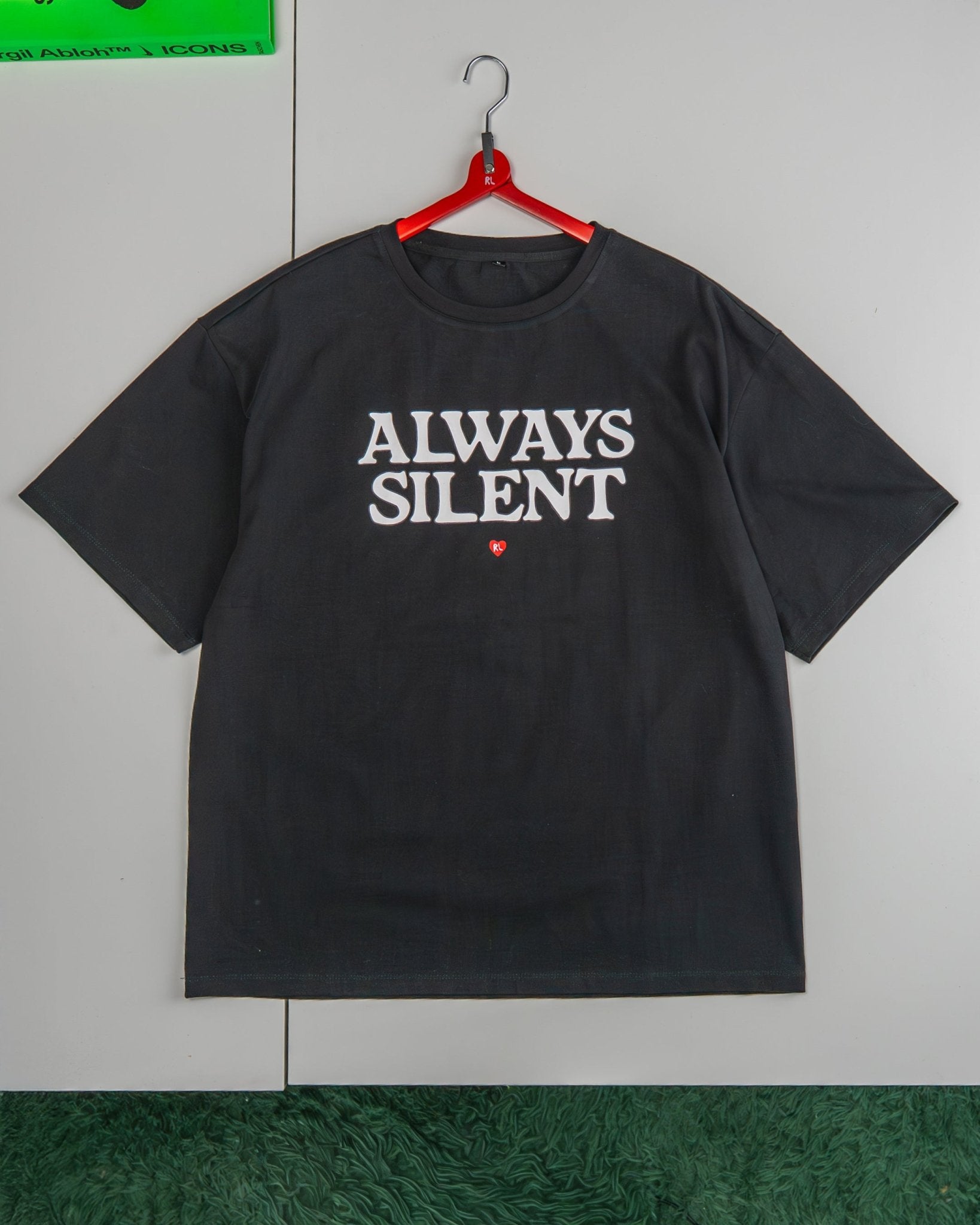 Blah Blah Blah Tee - Black by Red Letters