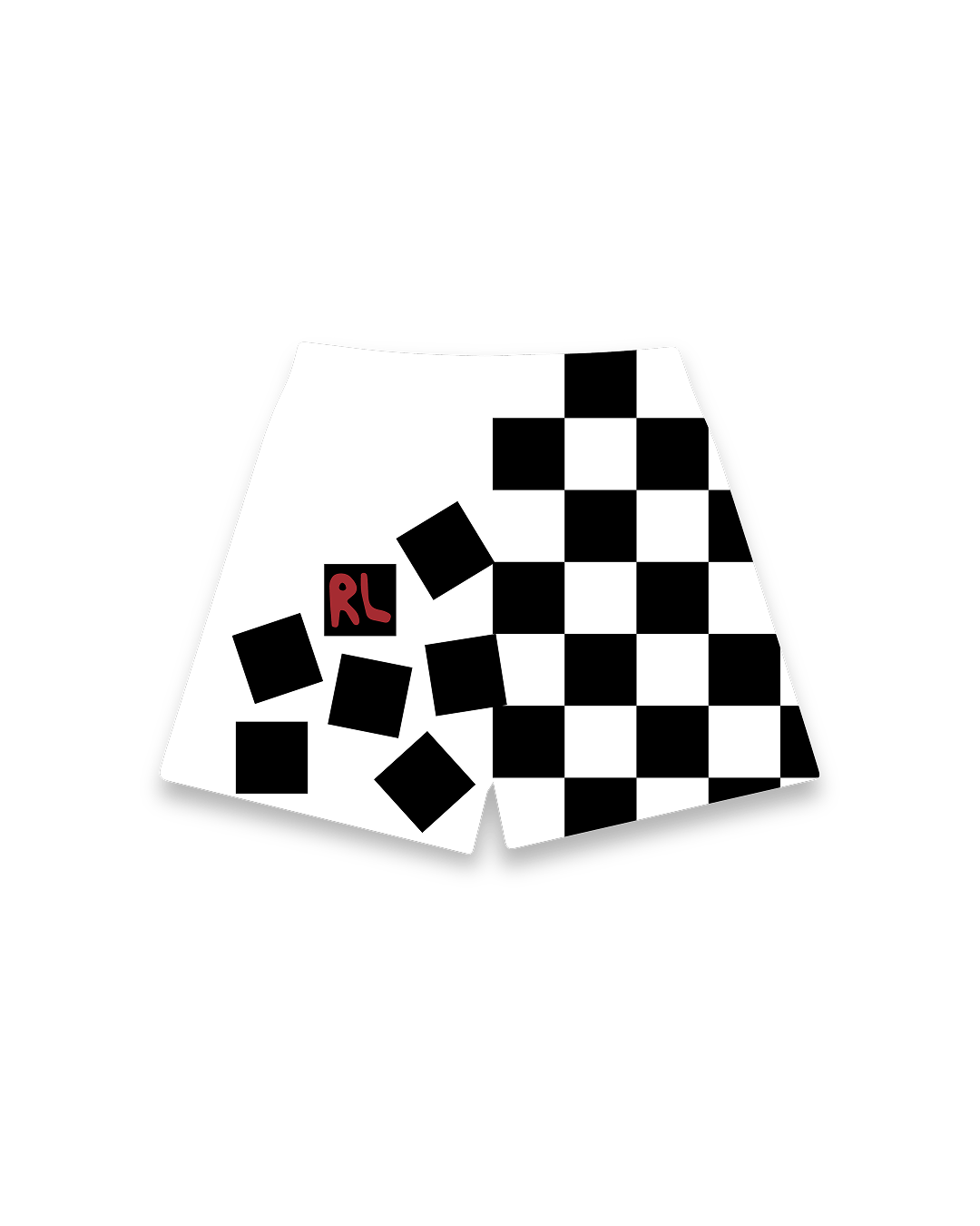 Building Blocks Mesh Shorts by Red Letters