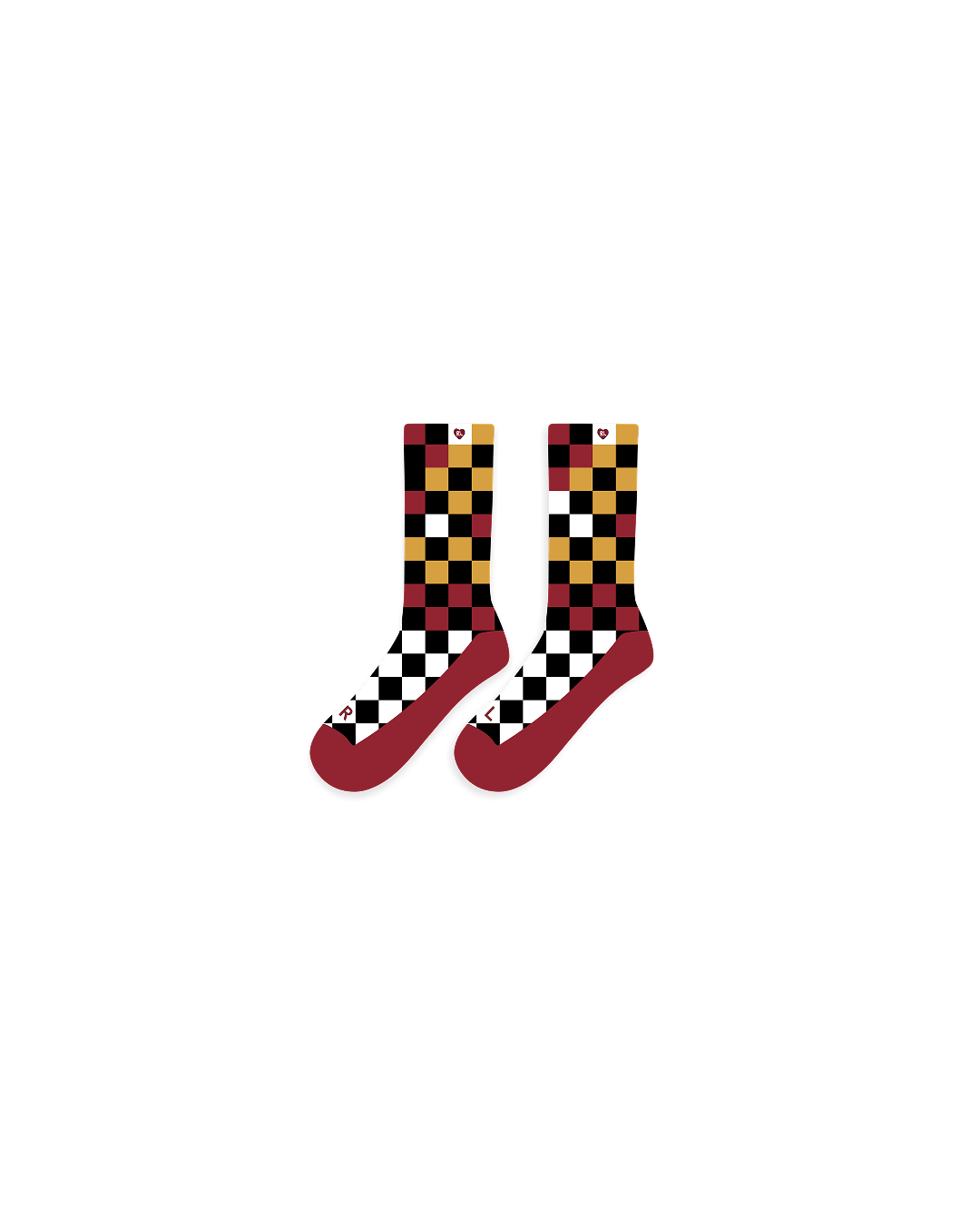 Building Blocks Socks by Red Letters