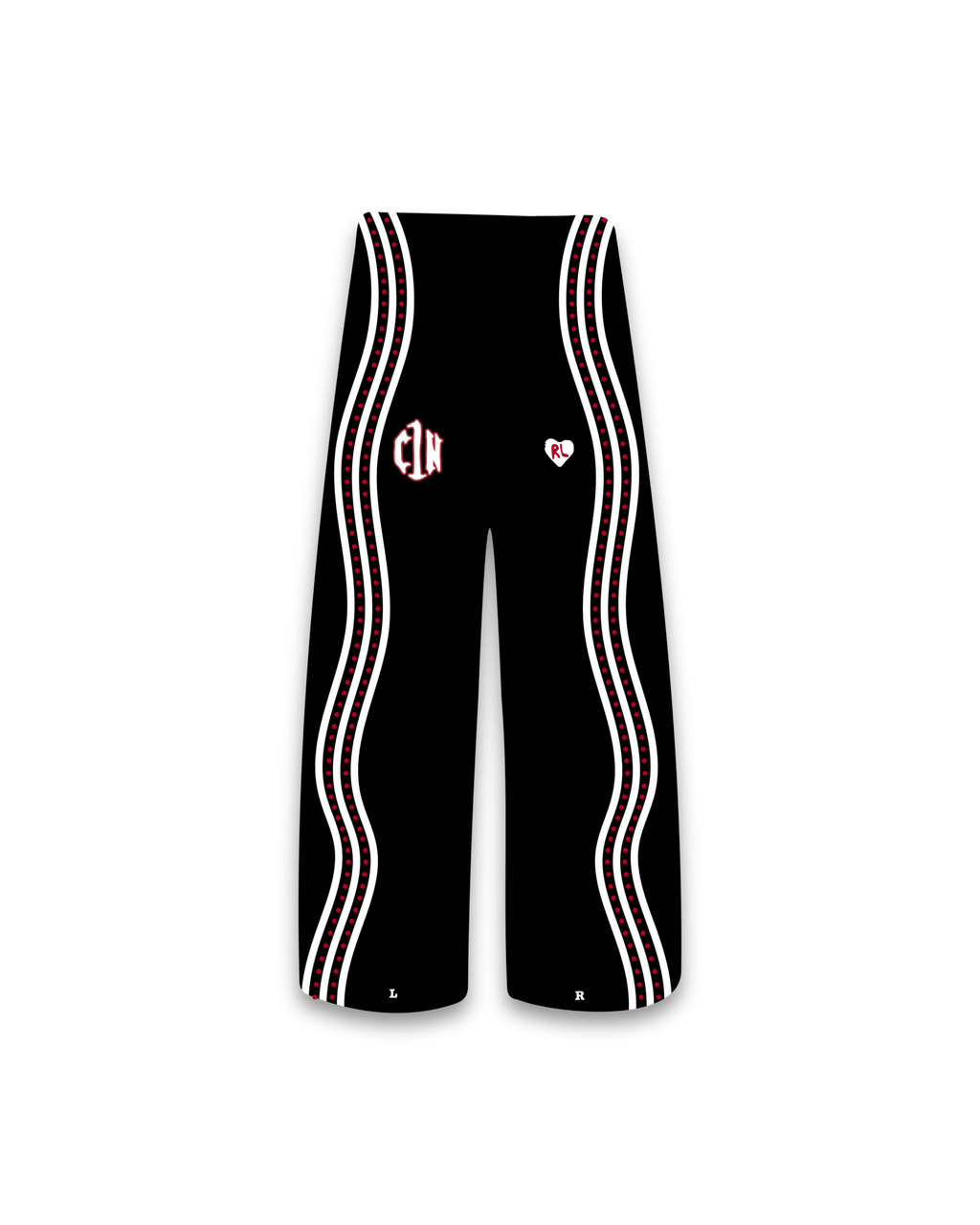 C1N x RL Pants - Black by Red Letters