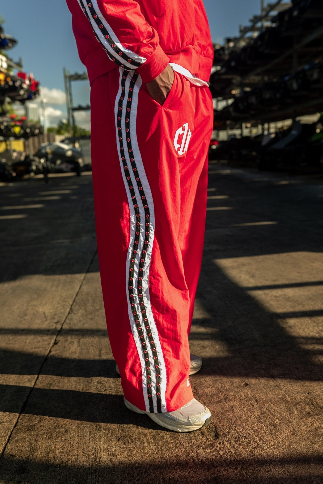 C1N x RL Pants - Red by Red Letters