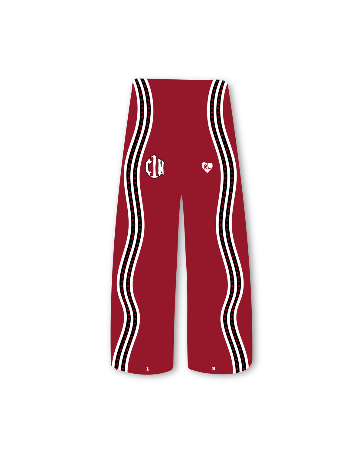 C1N x RL Pants - Red by Red Letters
