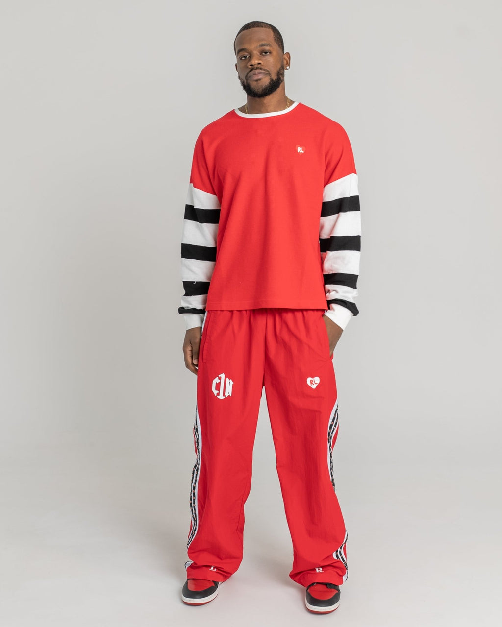 C1N x RL Pants - Red by Red Letters