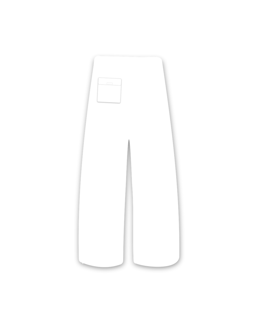 C1N x RL Pants - White by Red Letters