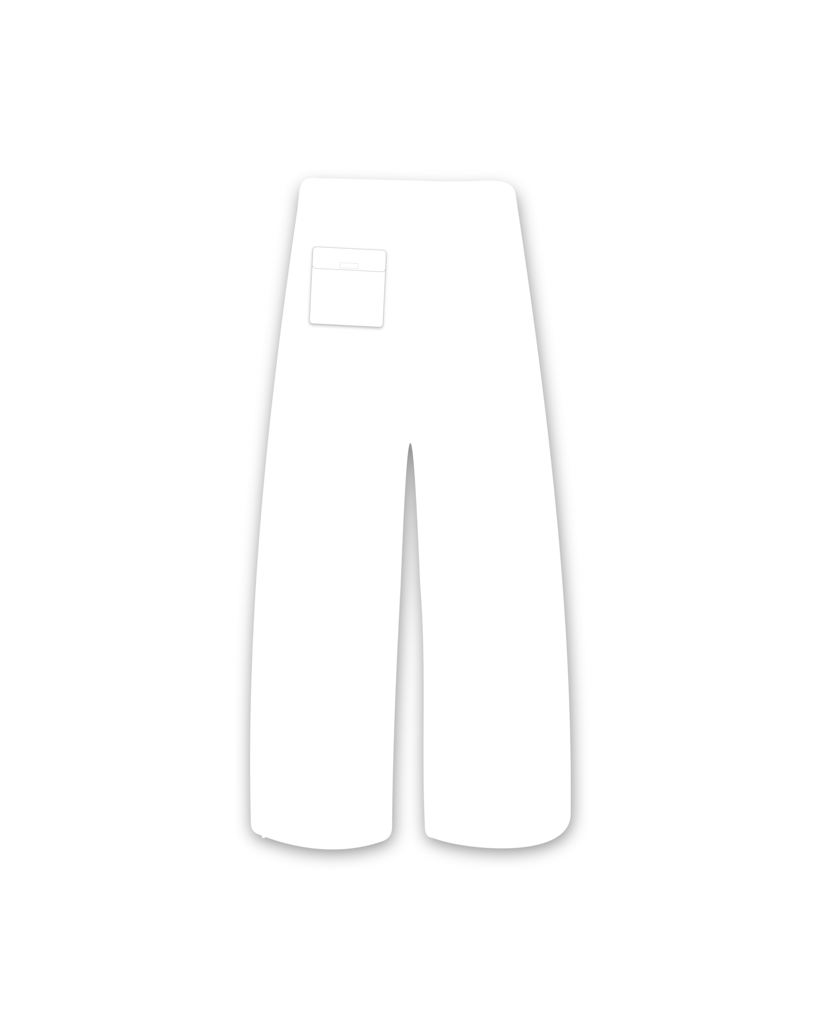 C1N x RL Pants - White by Red Letters