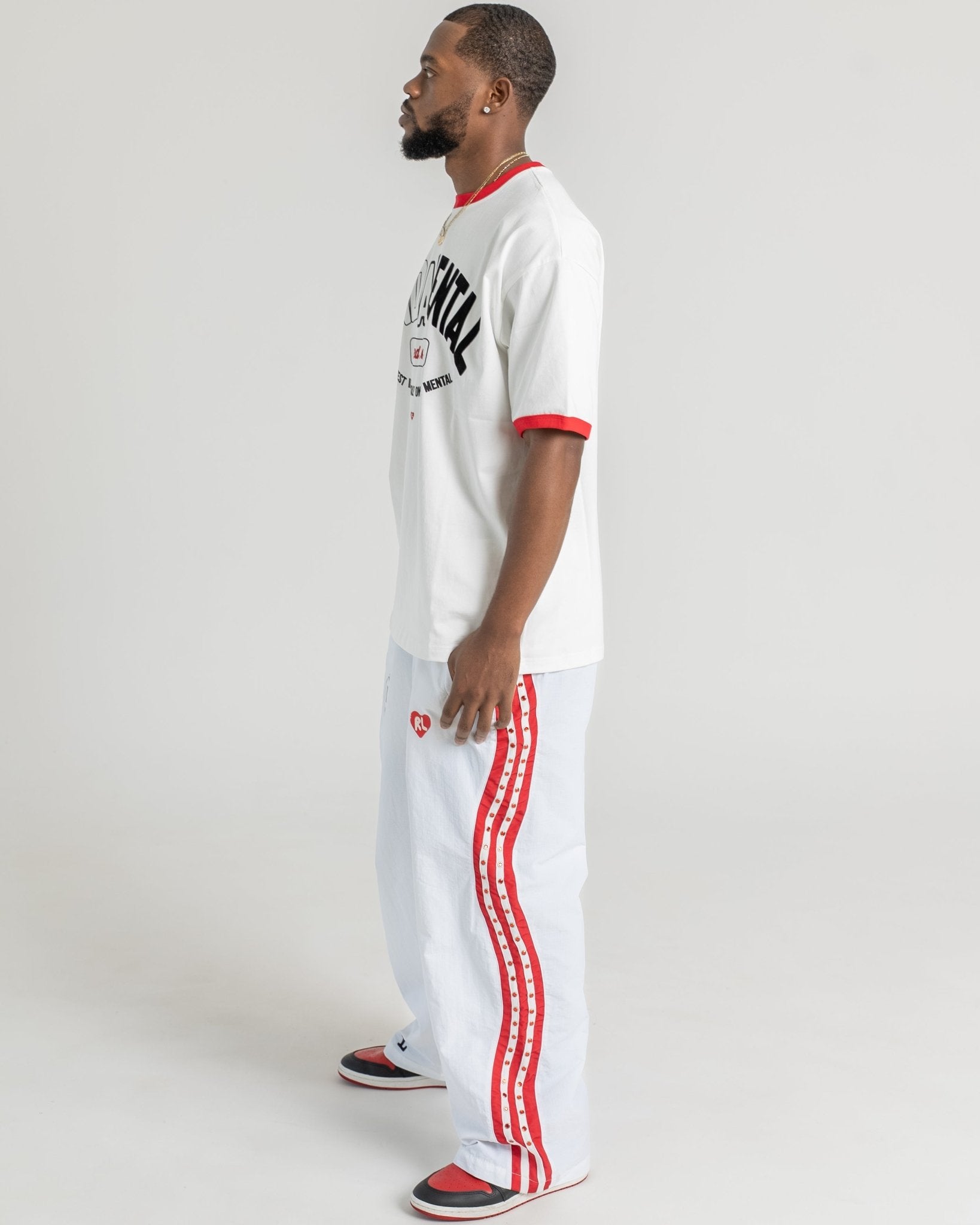 C1N x RL Pants - White by Red Letters