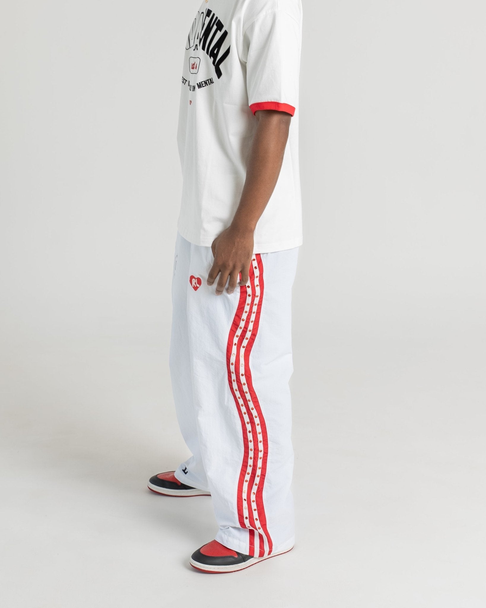 C1N x RL Pants - White by Red Letters