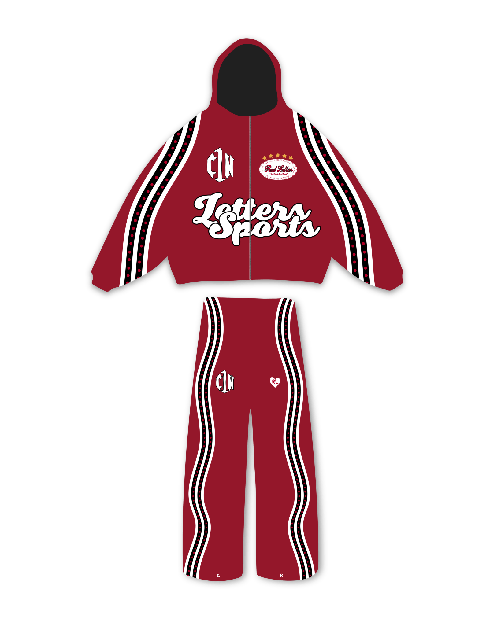 C1N x RL Red Set by Red Letters