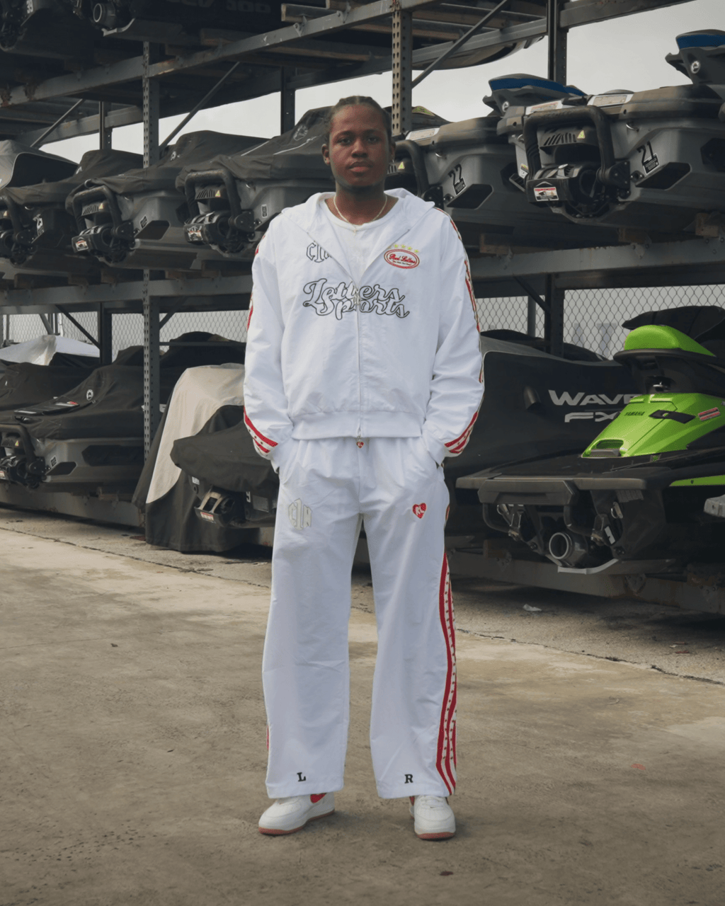 C1N x RL White Set by Red Letters