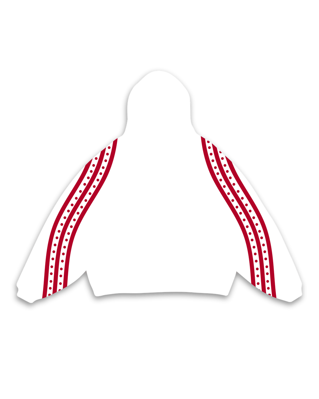 C1N x RL Zip Up - White by Red Letters