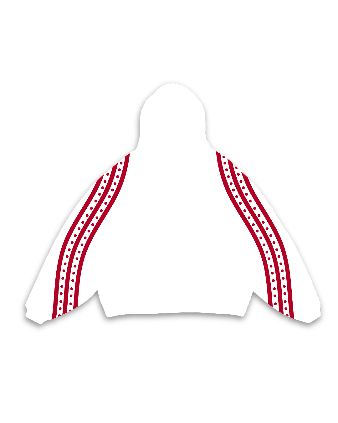 C1N x RL Zip Up - White by Red Letters