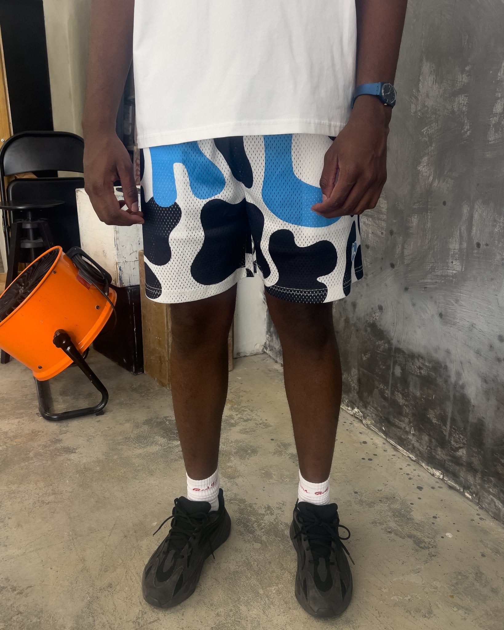 Camo Mesh Shorts - Moo by Red Letters