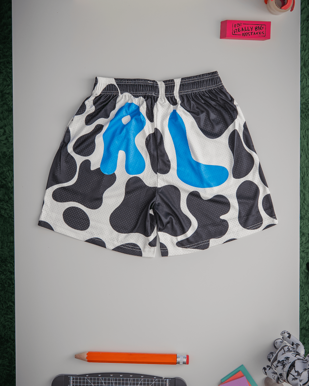 Camo Mesh Shorts - Moo by Red Letters