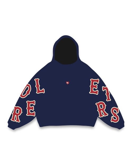 Caught Red Scattered Hoodie by Red Letters